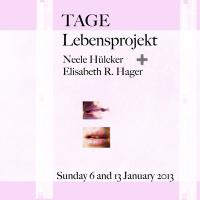 TAGE | Neele Hülcker und Elisabeth R. Hager | graphic design: Knut Remond